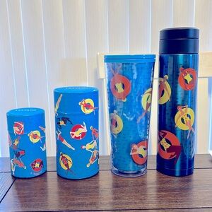 NWOT Teavana Swimmers Tea Tumbler & Canister Collection